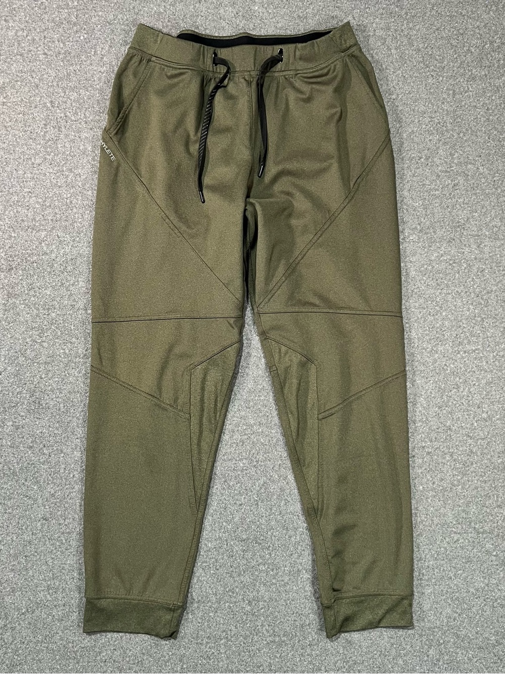 HYLETE Flexion II Jogger Pants Men’s Size Large Olive Green Technical Stretch